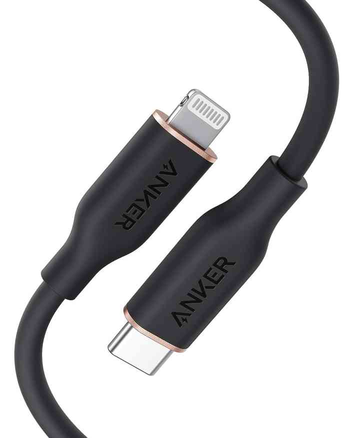 Anker PowerLine Soft USB-C to Lightning Cable 3ft